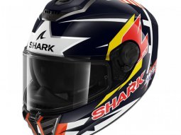 Casque intÃ©gral Shark Spartan RS Replica Zarco Austin bleu /...