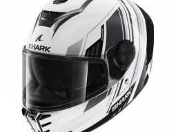 Casque intÃ©gral Shark Spartan RS Byrhon blanc / noir / chrome