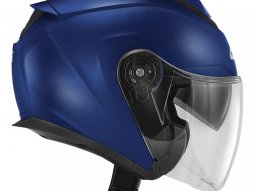 Casque jet Givi X.25 Solid Color bleu mat