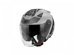 Casque jet Givi X.25 Target gris / noir