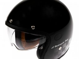 Casque jet Helstons Course Helmet noir