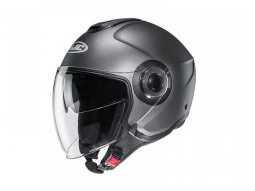 Casque jet HJC i40N Uni titanium semi-mat