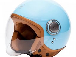 Casque jet MÃ¢rkÃ¶ Elements bleu