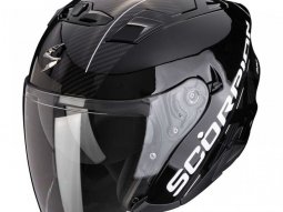 Casque jet Scorpion Exo-230 QR noir / argent