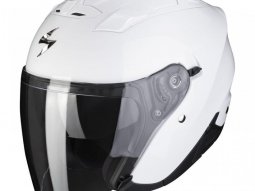 Casque jet Scorpion EXO-230 Solid blanc (ECE 22-06)