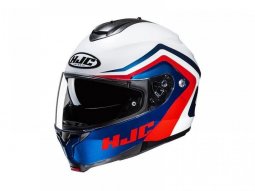 Casque modulable HJC C91N Nepos bleu / blanc / rouge