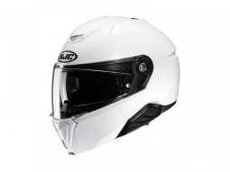 Casque modulable HJC i91 Uni blanc perle