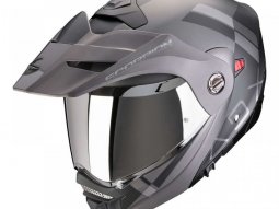 Casque modulable Scorpion ADX-2 Galane noir mat / argent