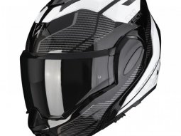 Casque modulable Scorpion Exo-Tech Evo Animo noir / blanc