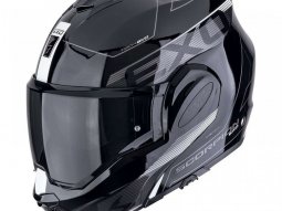 Casque modulable Scorpion Exo-Tech Evo Traveller black / white