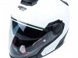 Casque transformable Nolan N40-5 GT ECE 22.06 Special N-Com blanc bril