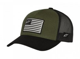 Casquette Alpinestars Flag Snapback military / noir