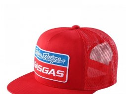 Casquette Snapback Troy Lee Designs Gas Gas Stock rouge