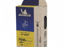 Chambre Ã  air Michelin Airstop A1 700Cx18 / 25 Presta 60mm