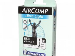 Chambre à Air vélo Michelin Air Comp Ultra Light B1 650 x 18...