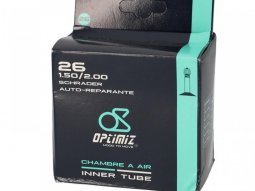 Chambre Ã  air VTT Optimiz 26x1.50-2.00 valve Schrader (40 mm)...