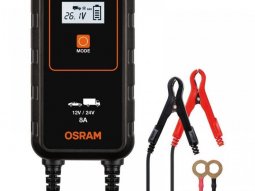 Chargeur de batterie Osram 908 12V / 24V 8A