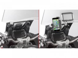 Châssis pour support GPS / Smartphone Givi Ducati 1200 Multistrada...