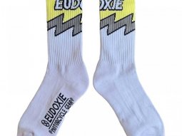 Chaussette Eudoxie Stormy jaune
