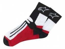 Chaussettes Alpinestars Racing Road Socks noir / rouge