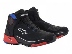 Chaussures moto Alpinestars Honda CR-X DrystarsÂ® noir / rouge /...