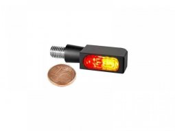 Clignotant LED Heinz Bikes Blokk-Line SMD Micro noir avec feu...