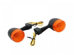 Clignotants orange / noir Derbi Senda