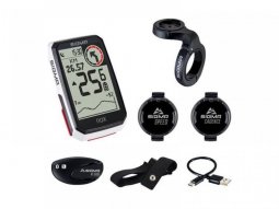 Compteur GPS Sigma Rox 4.0 blanc (+ capteur vitesses - cadence