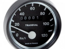 Compteur Transval MBK 51 120 km / h pour jantes tÃ´les ou...