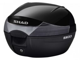 Couvercle noir pour top case Shad SH 33