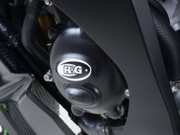 Couvre carter gauche R&G Racing noir Race Serie Kawasaki ZX-10R 11-18