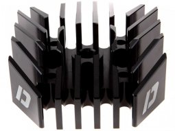 Culasse noire alu CNC Doppler pour Peugeot 103