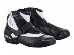 Demi-bottes Alpinestars SMX-1 R v2 noir / blanc