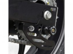 Diabolos de bras oscillant R&G Racing noir sur platine Honda NC 750 X