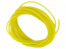 Durite souple jaune transparent pour essence / graissage...