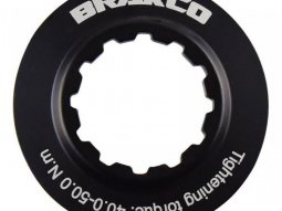 Écrou de fixation disque Centerlock Brakco axe Ø15mm noir