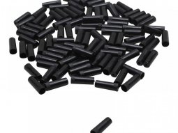 Embouts de dÃ©railleur Transfil 4mm plastique noir (100...