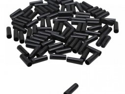 Embouts de frein Transfil 5mm plastique noir (100 piÃ¨ces)