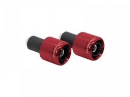 Embouts de guidon Barracuda rouges