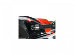 Embouts de guidon R&G Racing noir Aprilia RS4 125 11-16