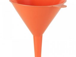 Entonnoir plastique Pressol orange Ã 150mm