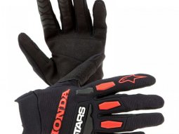 Gants cross Alpinestars Full Bore black / bright red