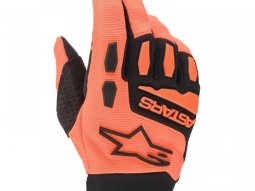 Gants cross enfant Alpinestars Full Bore Youth & Kid orange / noir