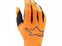 Gants cross enfant Alpinestars Youth Radar hot orange / black 2024