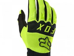 Gants cross Fox Racing Dirtpaw yellow fluo