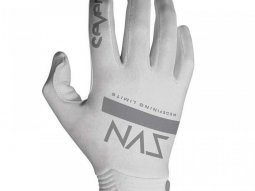 Gants cross Seven Zero Contour blanc / gris