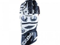 Gants cuir Five RFX Race blanc / noir