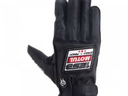 Gants cuir Helstons Motul 1853 noir