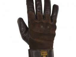 Gants cuir hiver Helstons Glory marron