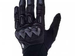 Gants cuir / textile Fox Racing Bomber CE black